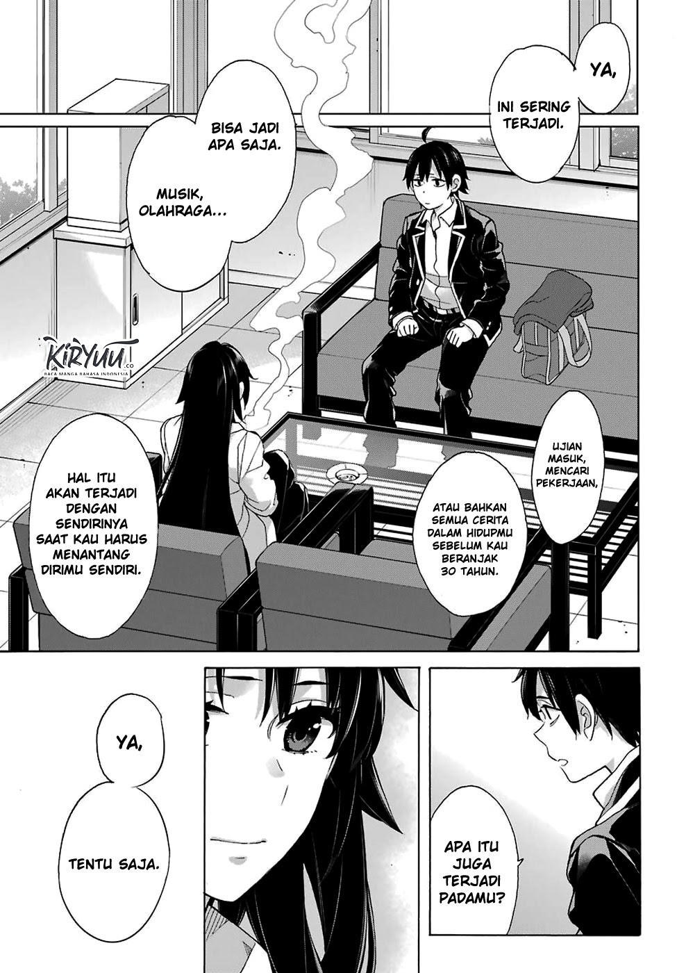 Yahari Ore no Seishun Love Comedy wa Machigatteiru.: Monologue Chapter 76 Gambar 9