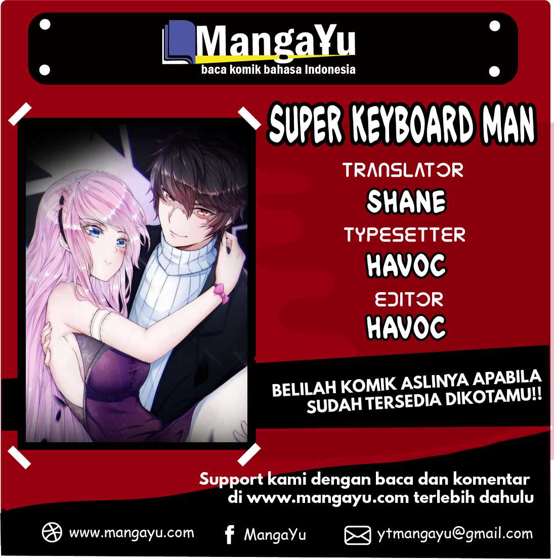 Baca Komik Super Keyboard Man Chapter 01 Gambar 1