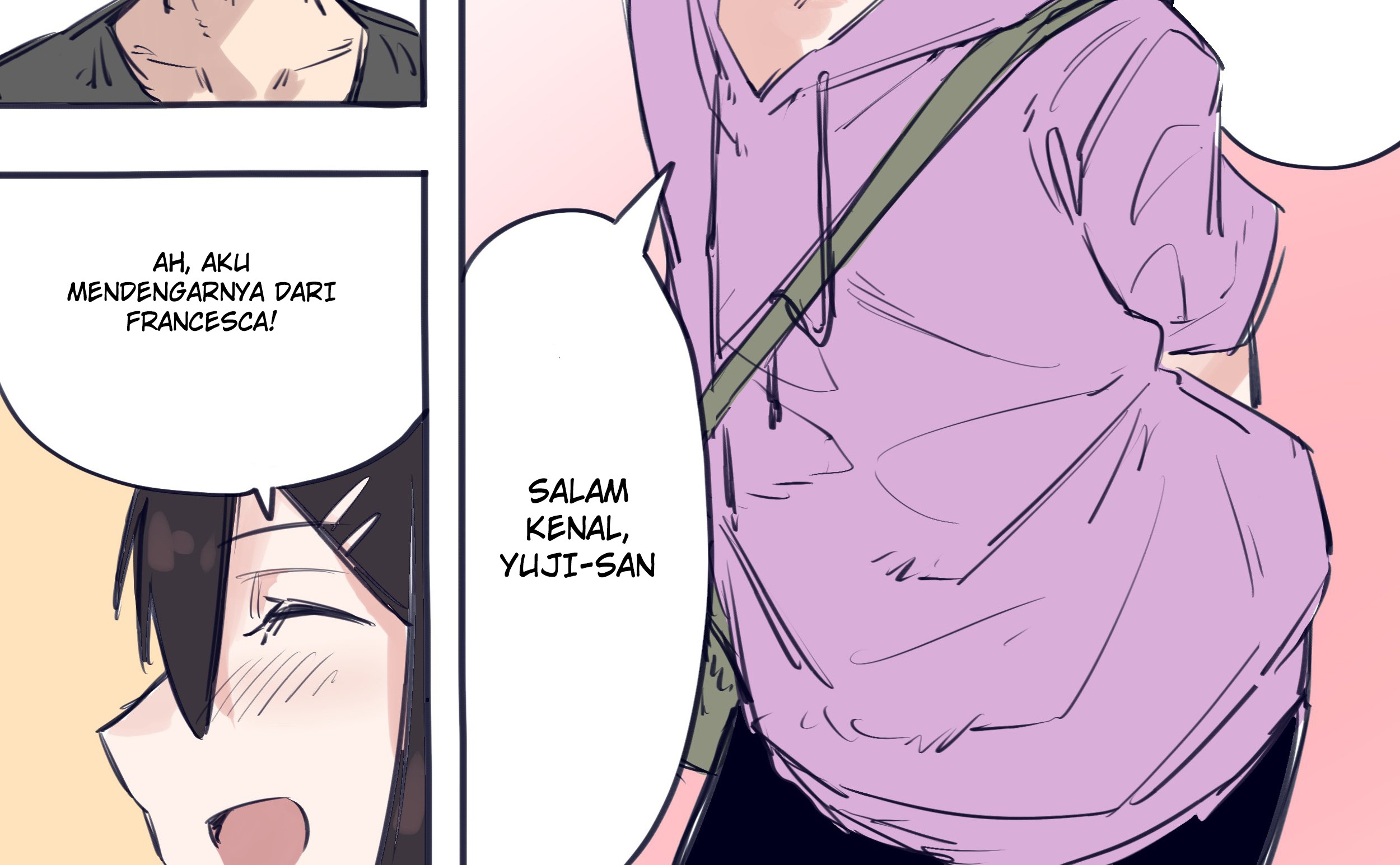 This Italian Girl Has Become Such a Freeloader Chapter 08 Gambar 5