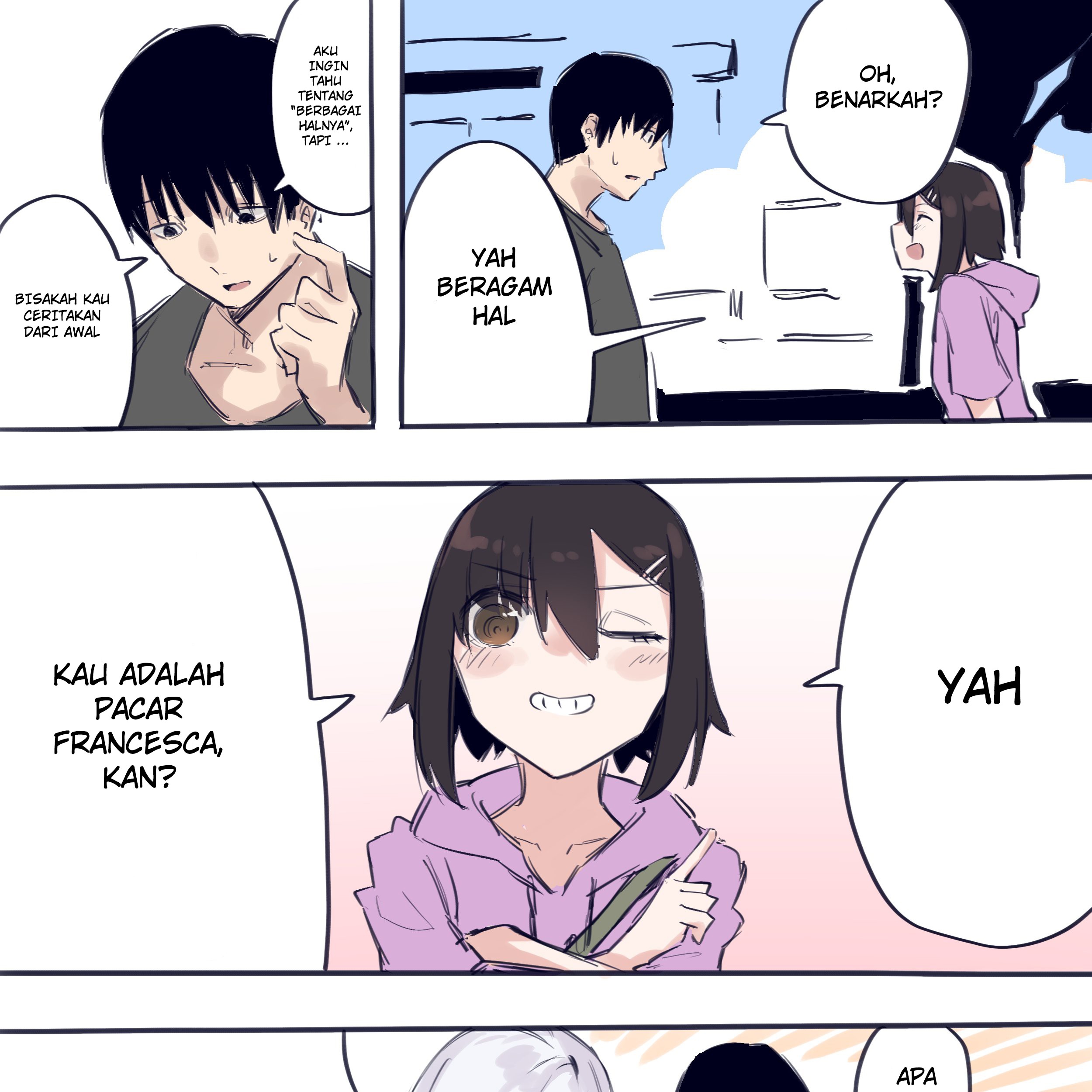This Italian Girl Has Become Such a Freeloader Chapter 08 Gambar 6