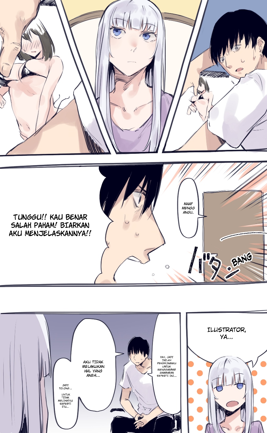 This Italian Girl Has Become Such a Freeloader Chapter 04 Gambar 3