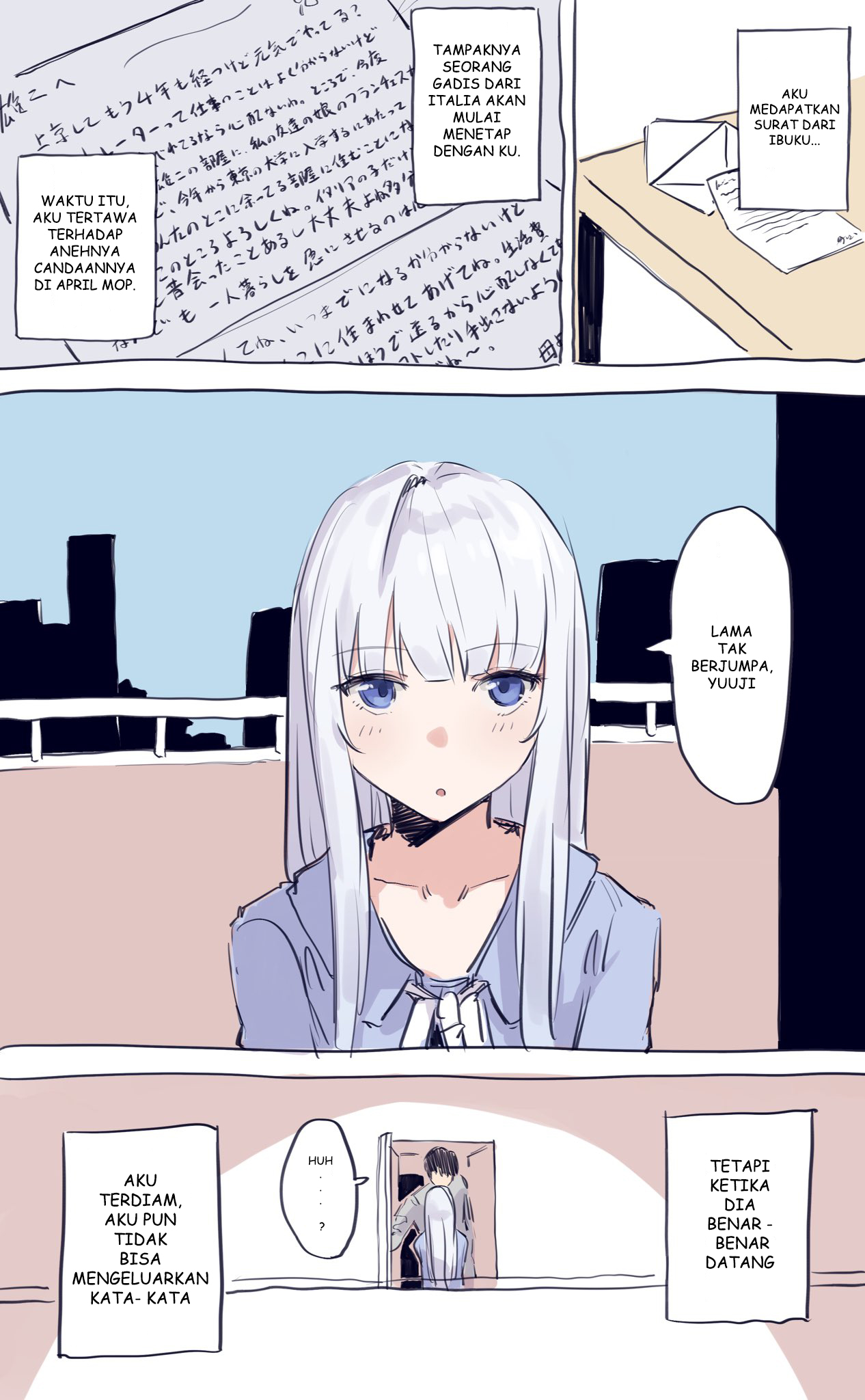 Baca Komik This Italian Girl Has Become Such a Freeloader Chapter 01 Gambar 1