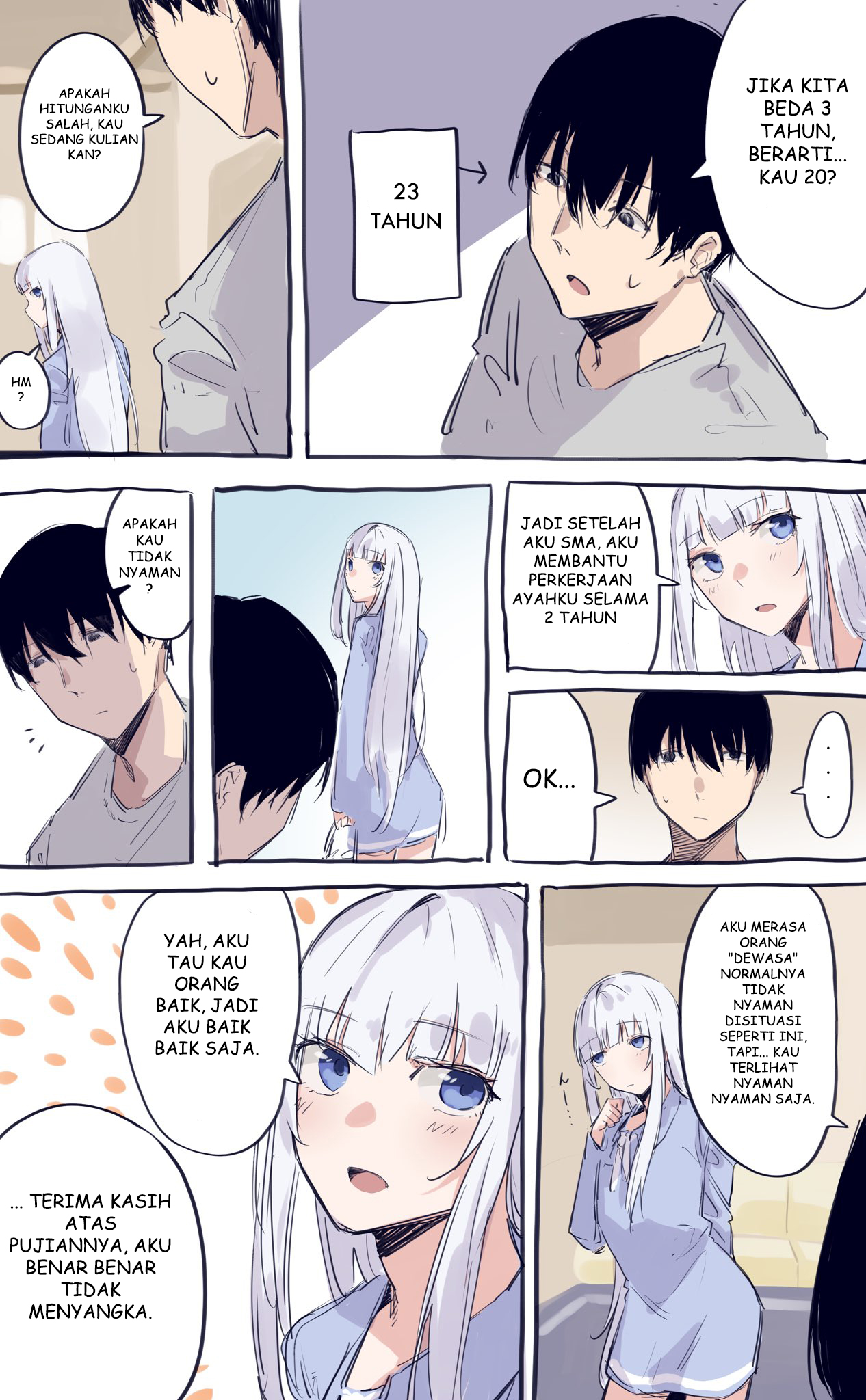 This Italian Girl Has Become Such a Freeloader Chapter 01 Gambar 3