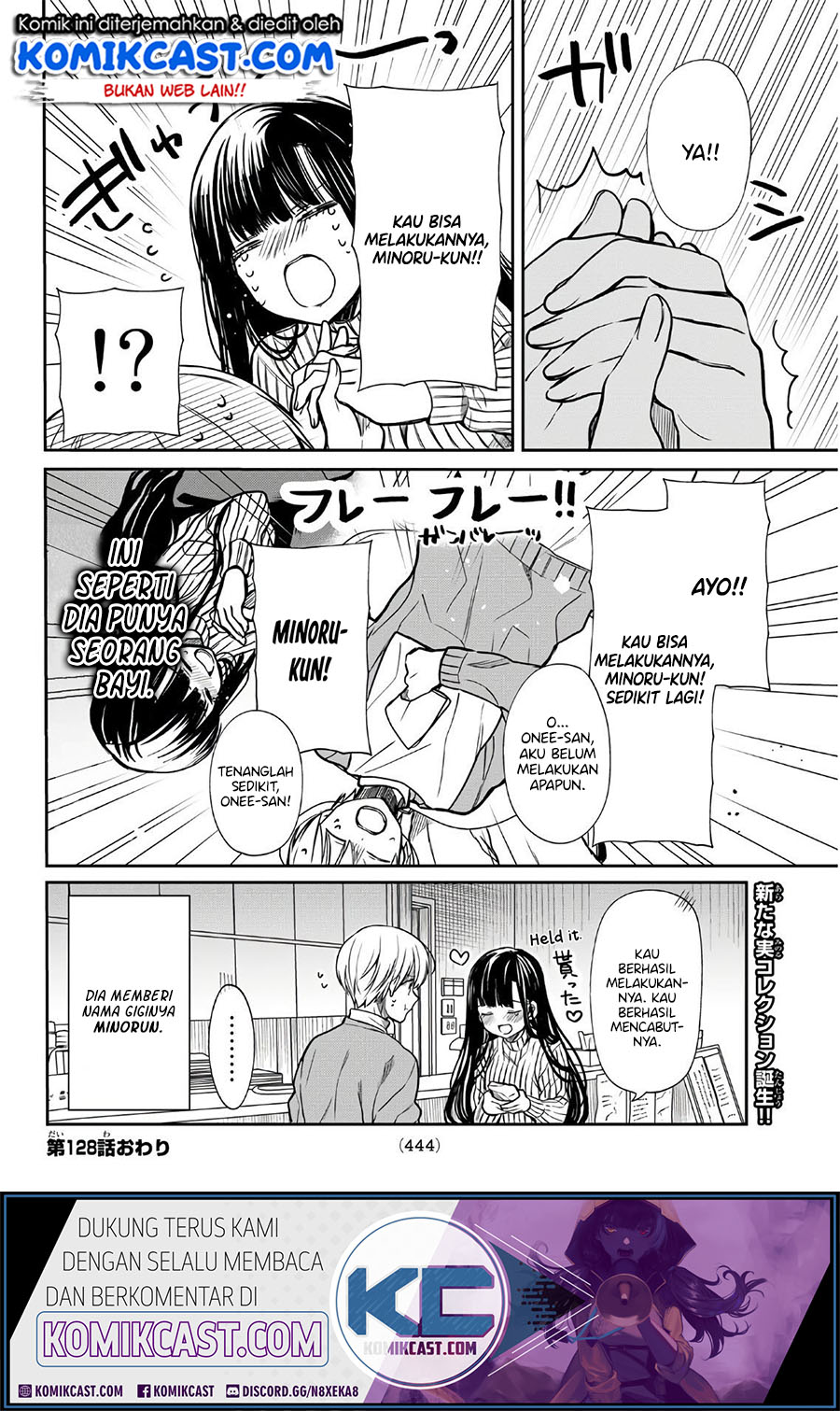 Danshi Koukousei wo Yashinaitai Onee-san no Hanashi Chapter 128 Gambar 5