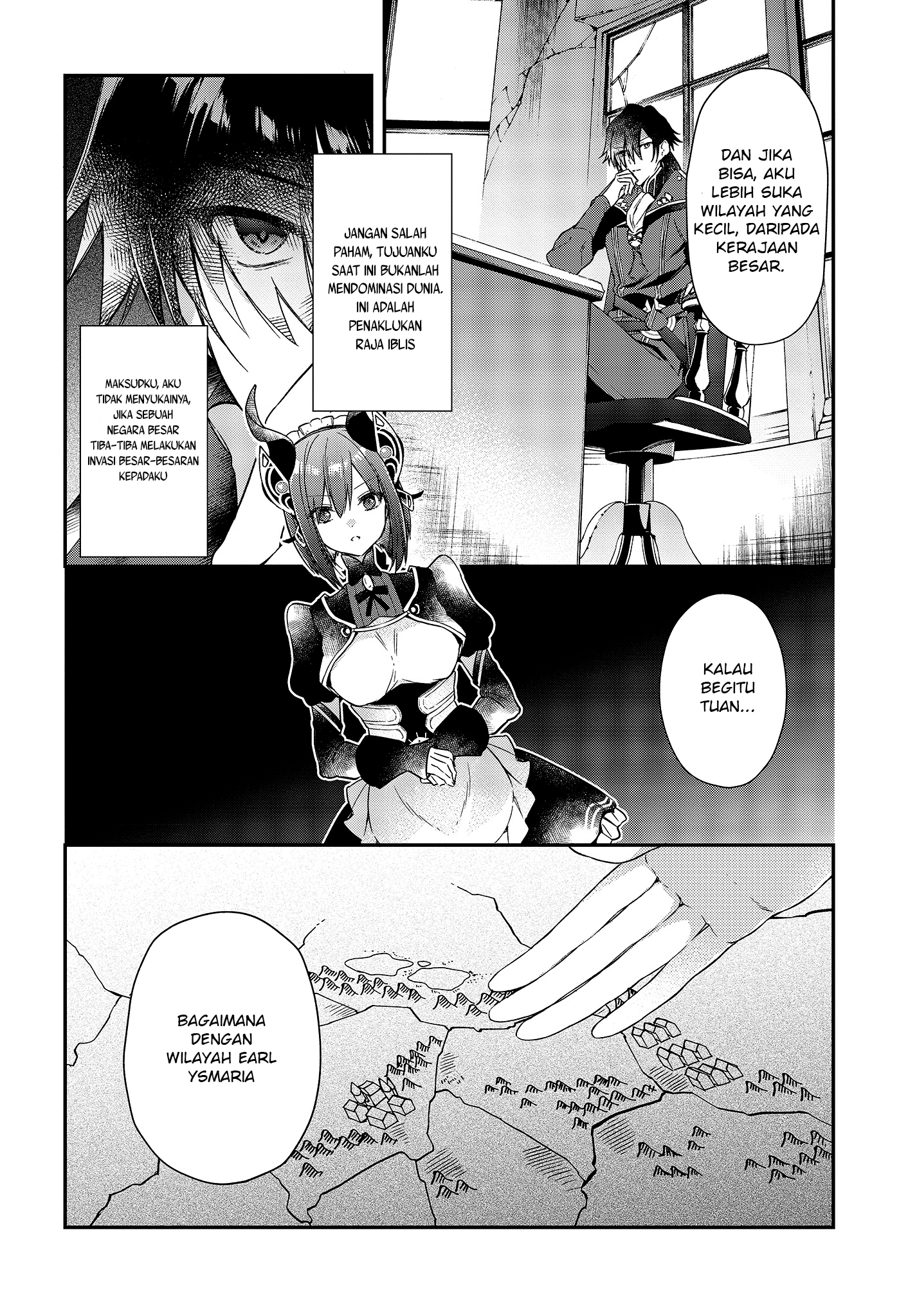 Realist Maou Niyoru Seiiki Naki Isekai Kaikaku Chapter 3 Gambar 3