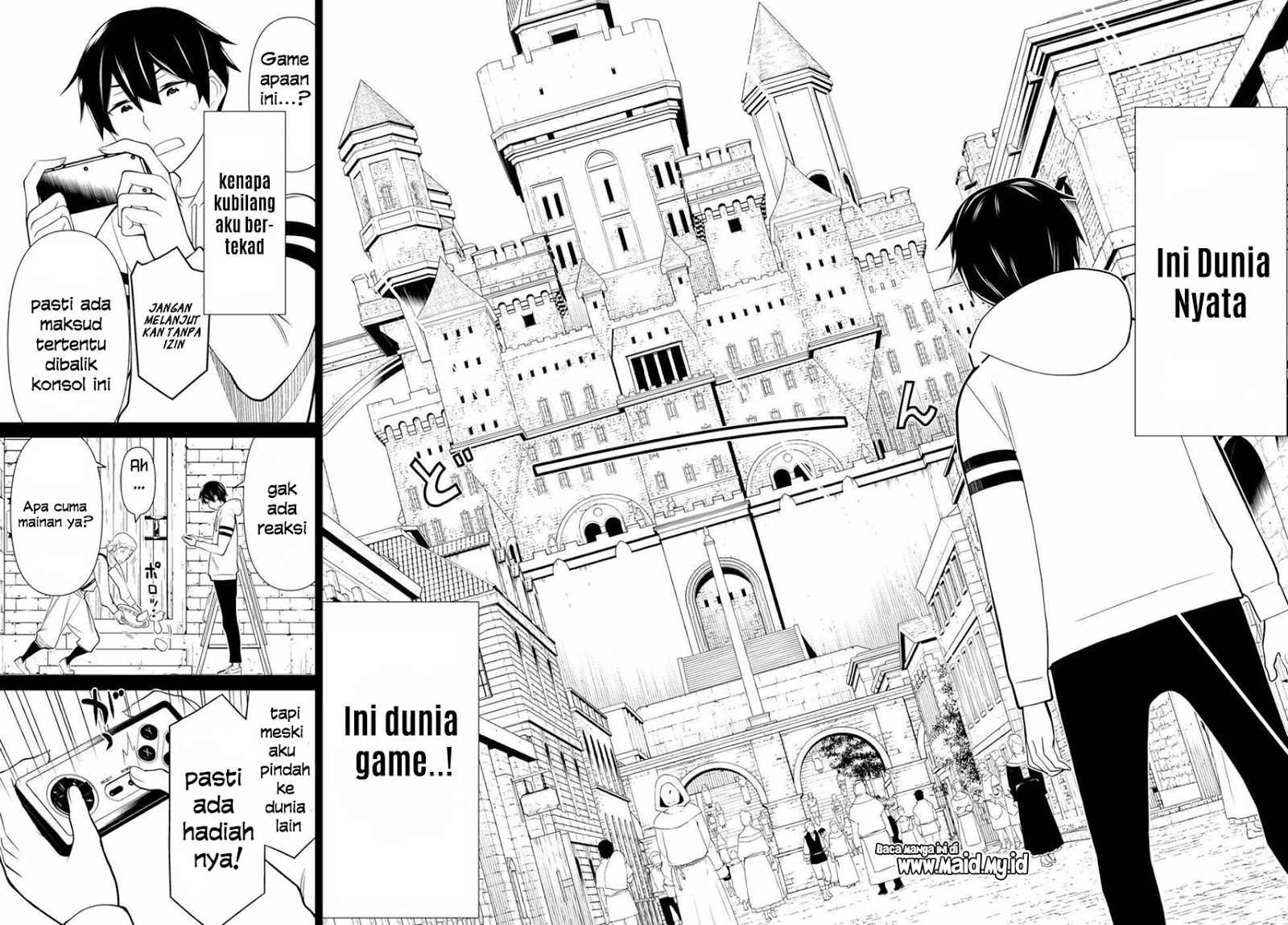 Jikan Teishi Yuusha Chapter 01 Gambar 14