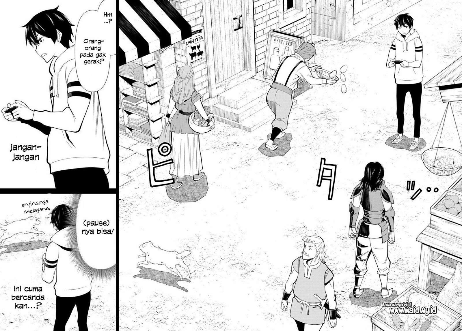 Jikan Teishi Yuusha Chapter 01 Gambar 15