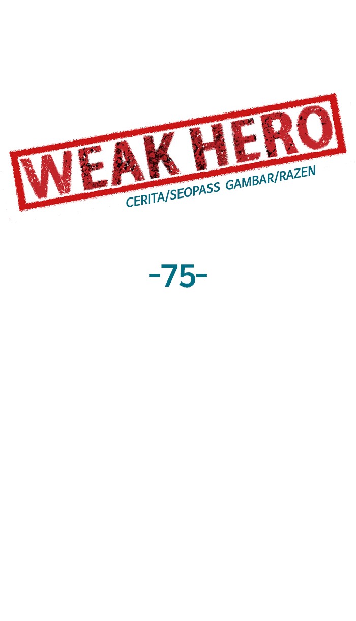 Weak Hero Chapter 75 Gambar 32