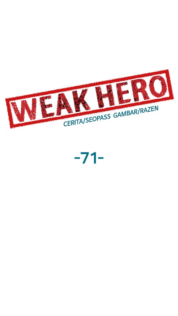 Weak Hero Chapter 71 Gambar 21