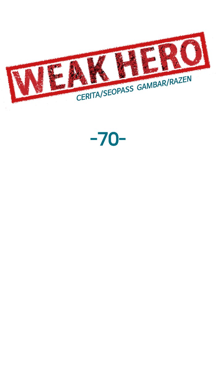 Weak Hero Chapter 70 Gambar 14