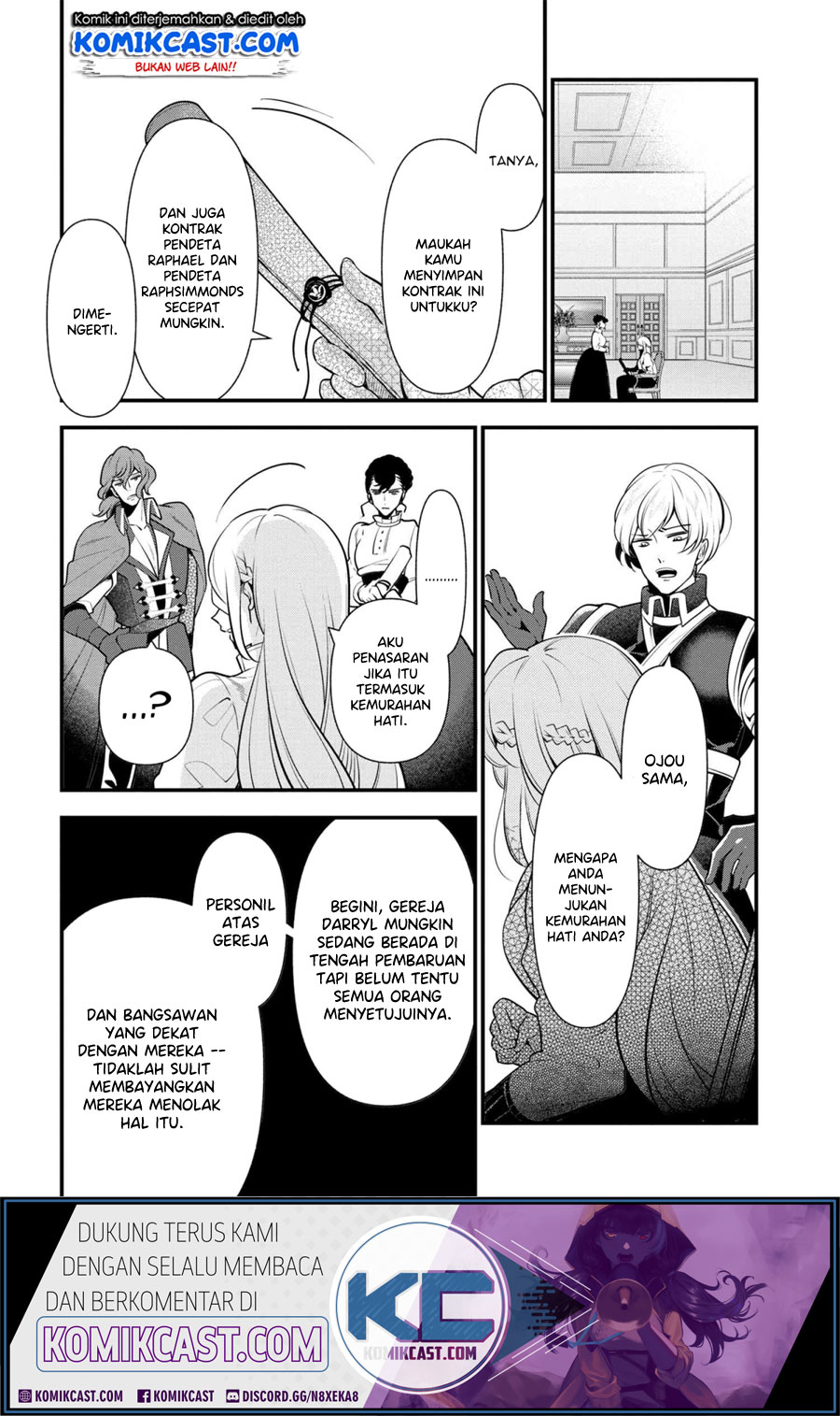 Koushaku Reijou no Tashinami Chapter 54 Gambar 19