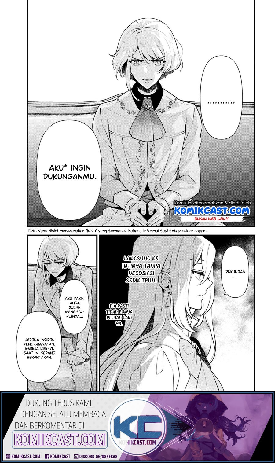 Koushaku Reijou no Tashinami Chapter 54 Gambar 4