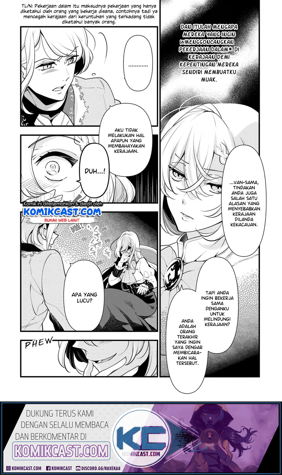 Koushaku Reijou no Tashinami Chapter 54 Gambar 9