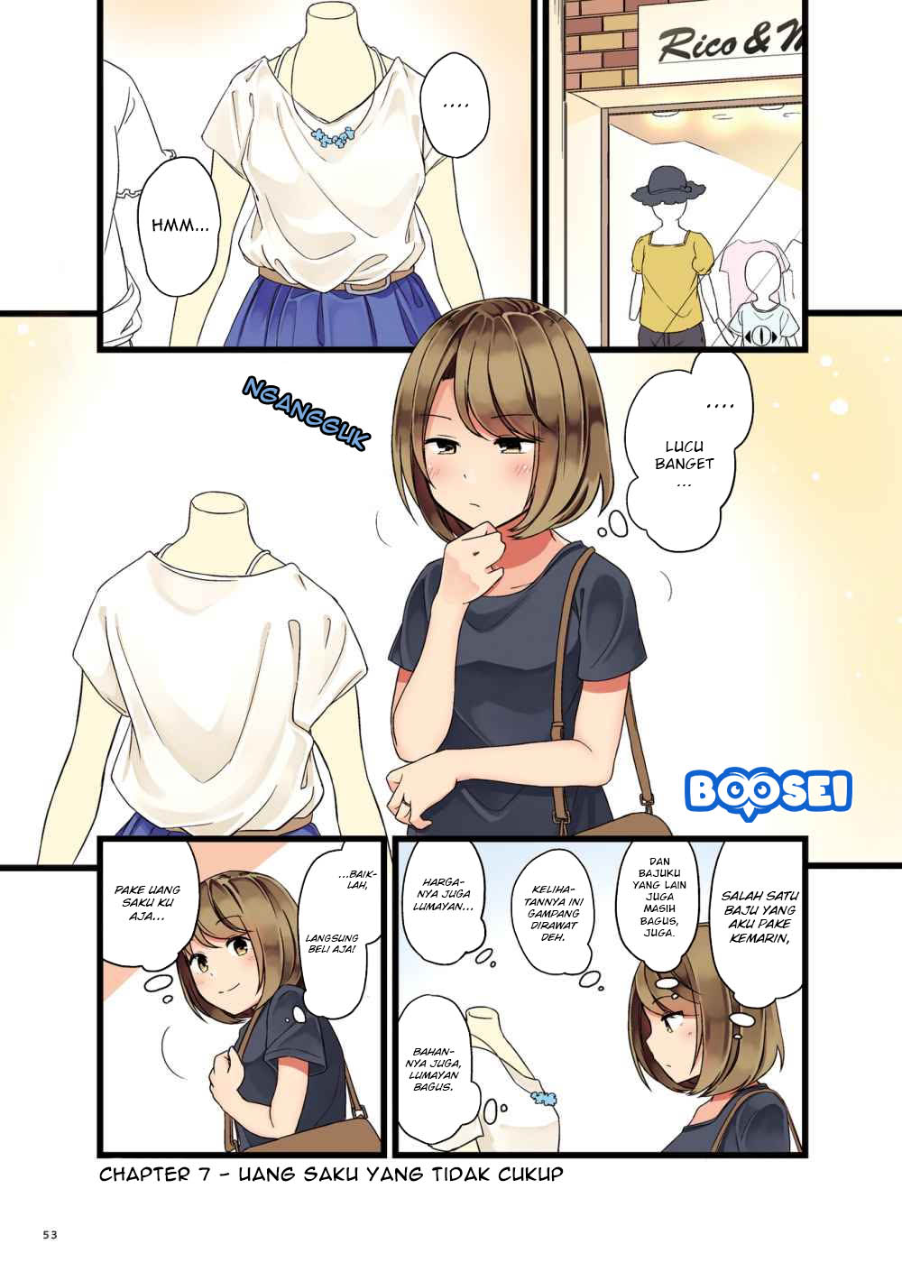 Baca Manga First Comes Love, Then Comes Marriage Chapter 07 Gambar 2
