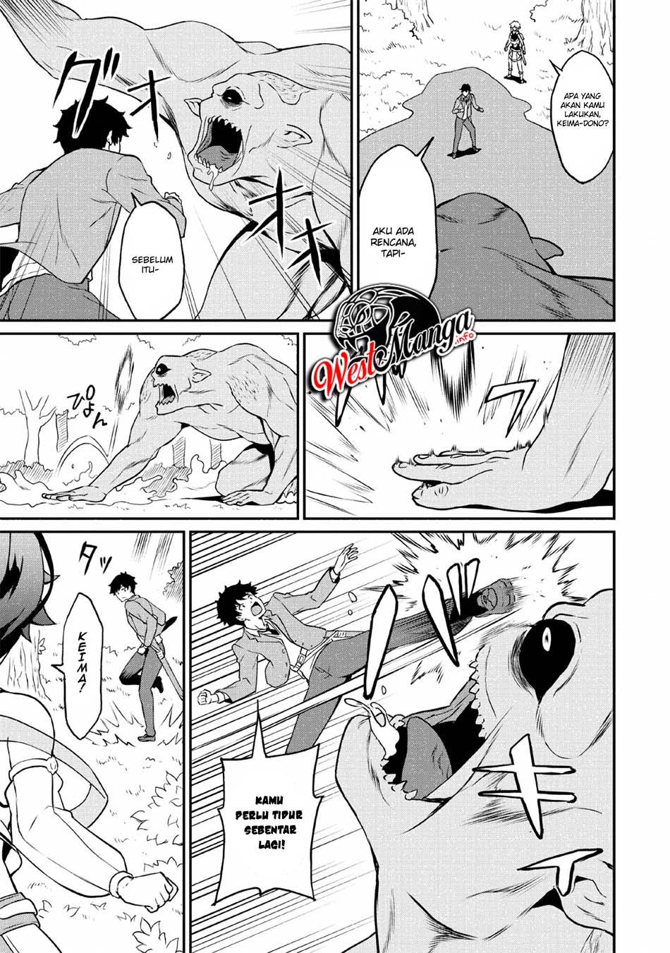 Taberu dake de Level-Up! Damegami to Issho ni Isekai Musou Chapter 16 Gambar 11