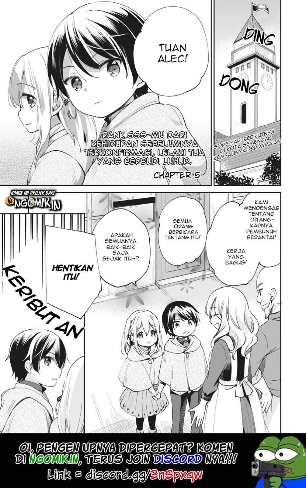 Baca Manga Zennin Ossan, Umarekawattara SSS Rank Jinsei ga Kakutei shita Chapter 05 Gambar 2