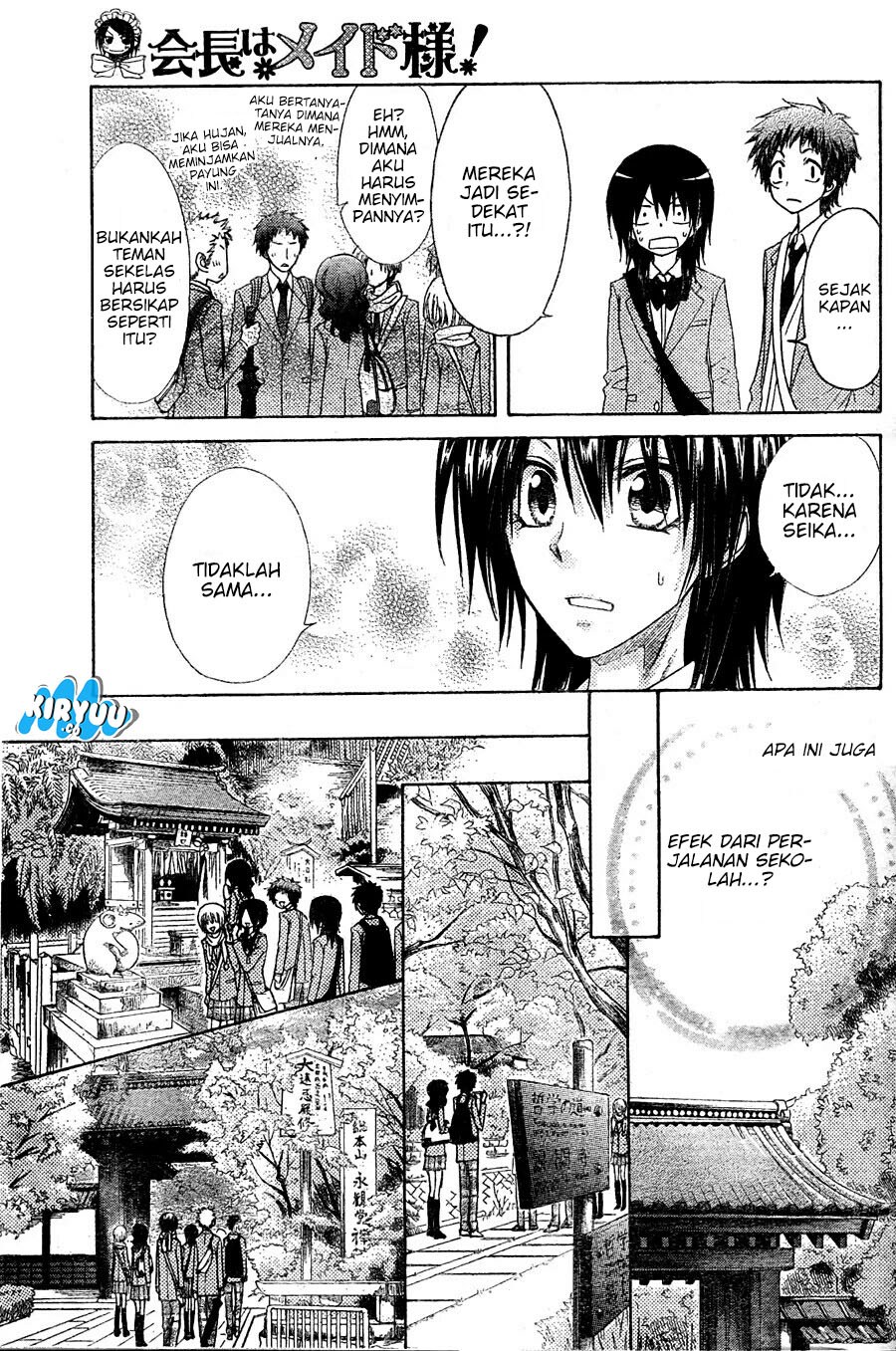 Kaichou wa Maid-sama! Chapter 61 Gambar 13