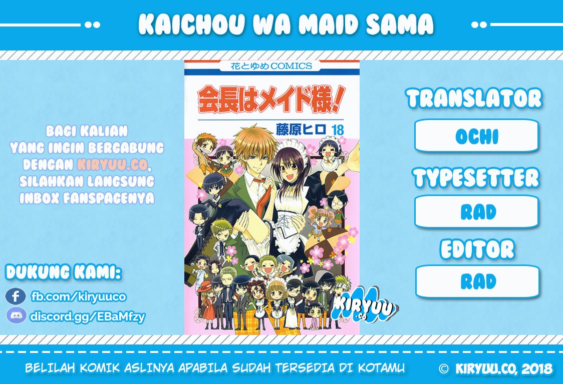 Baca Manga Kaichou wa Maid-sama! Chapter 61 Gambar 2