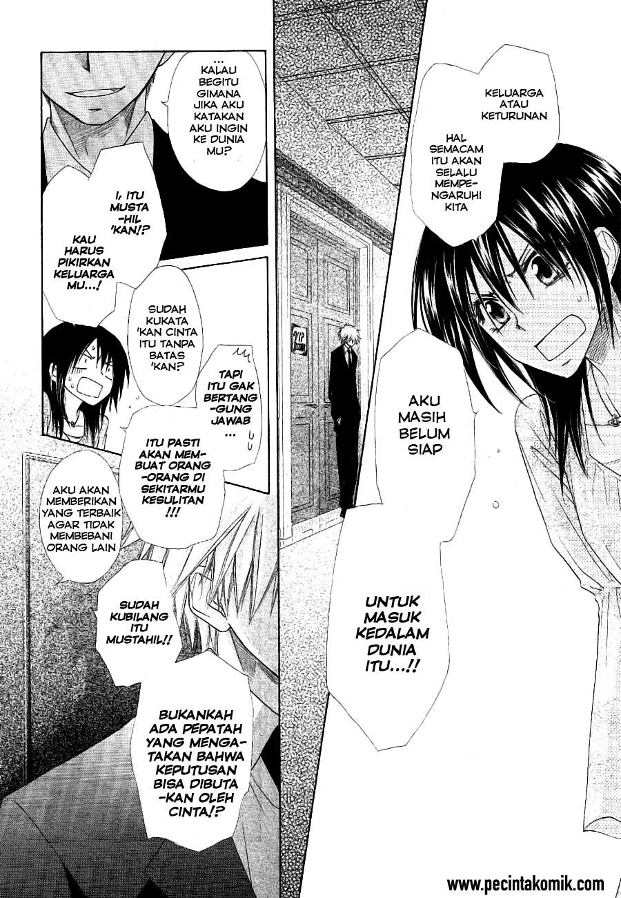 Kaichou wa Maid-sama! Chapter 50 Gambar 17