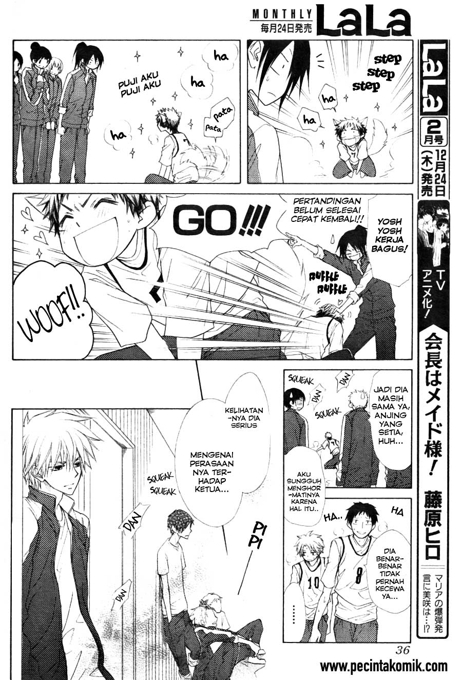 Kaichou wa Maid-sama! Chapter 44 Gambar 12