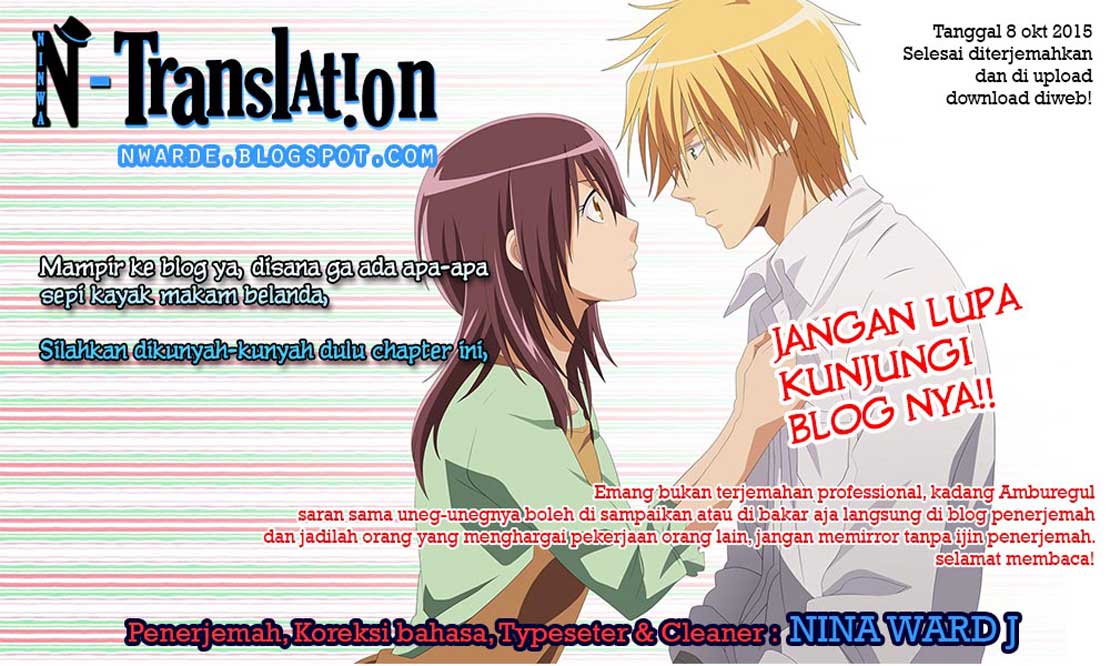Kaichou wa Maid-sama! Chapter 44 Gambar 33