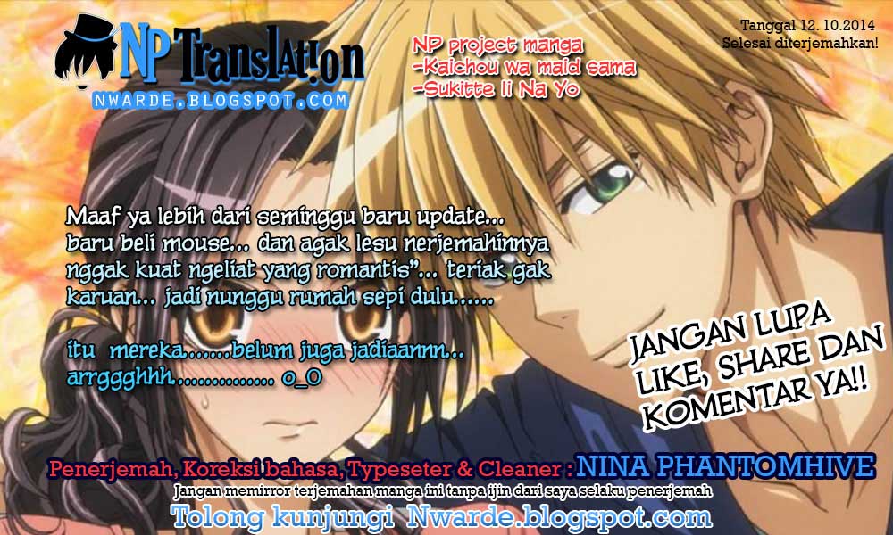 Kaichou wa Maid-sama! Chapter 41 Gambar 37