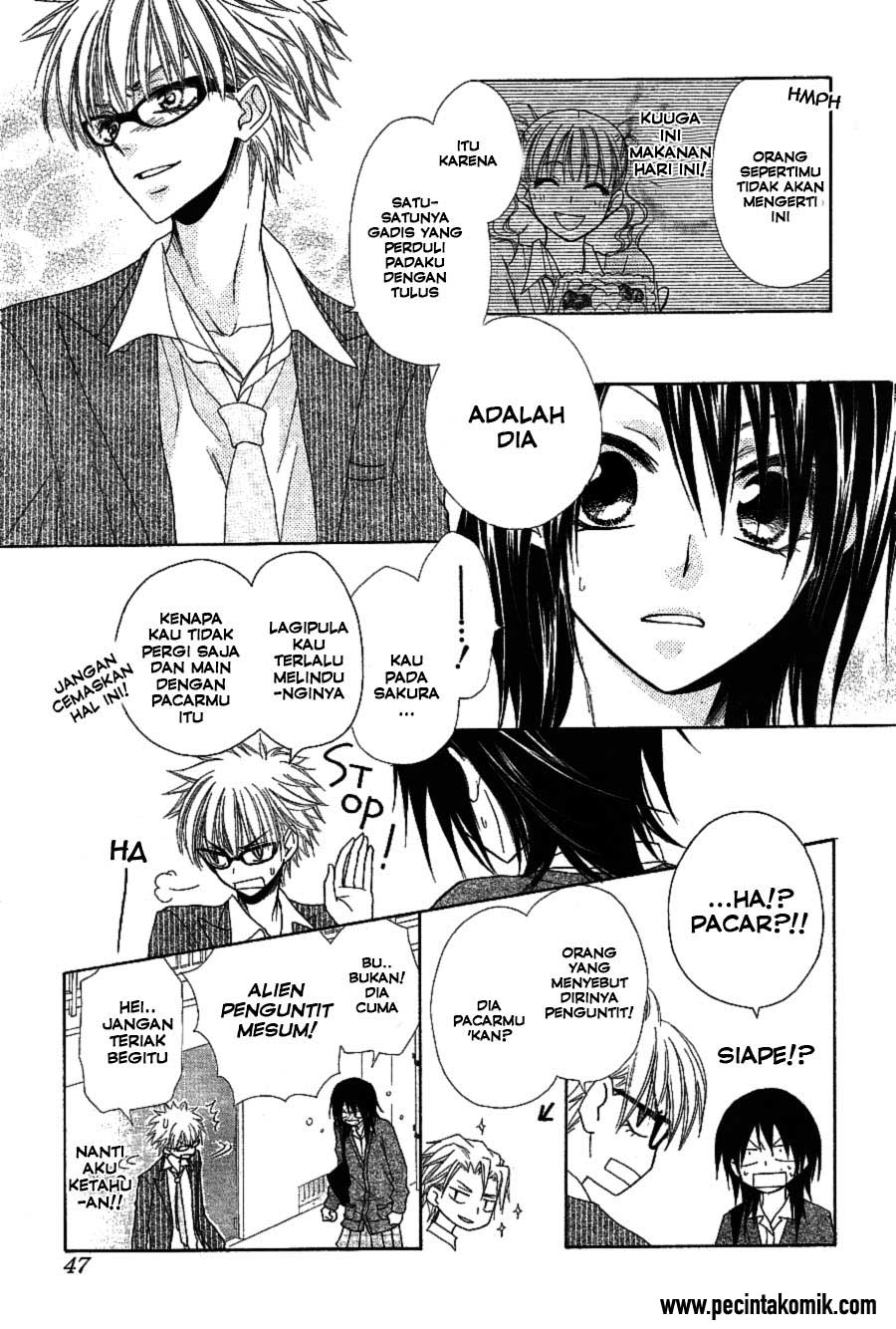 Kaichou wa Maid-sama! Chapter 32 Gambar 28