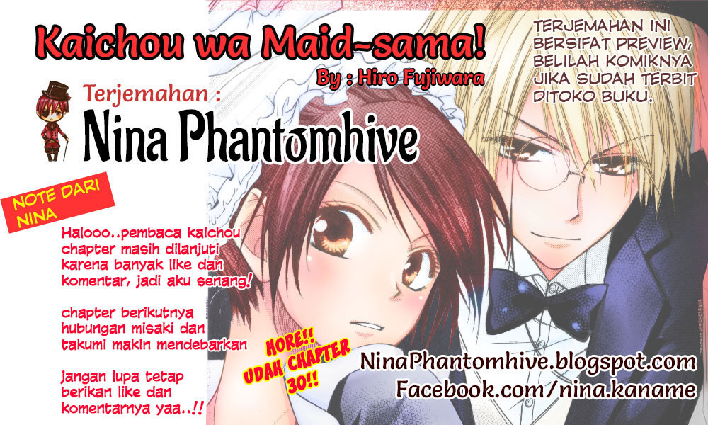 Kaichou wa Maid-sama! Chapter 30 Gambar 34