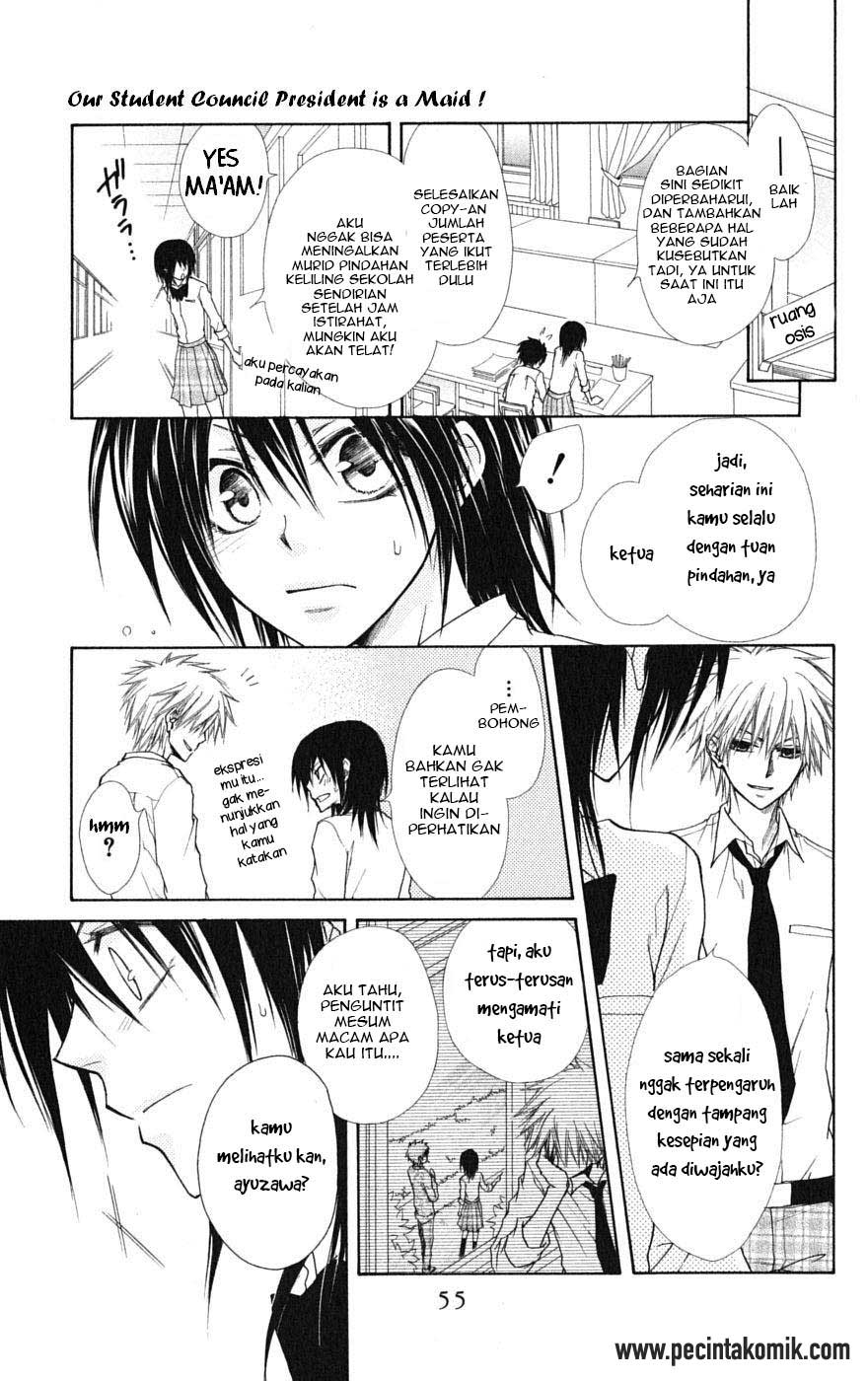 Kaichou wa Maid-sama! Chapter 26 Gambar 18