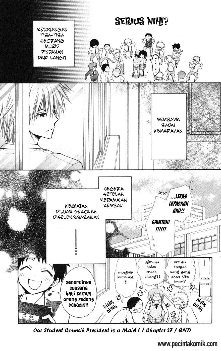 Kaichou wa Maid-sama! Chapter 26 Gambar 34
