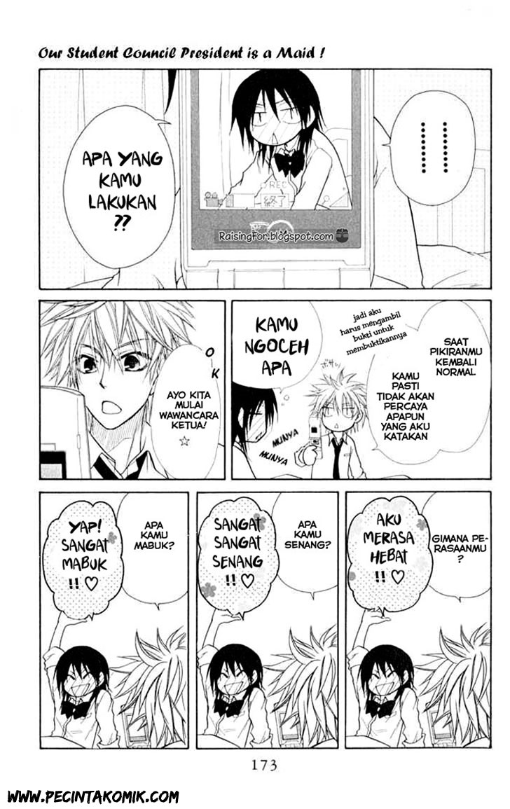 Kaichou wa Maid-sama! Chapter 15 Gambar 20