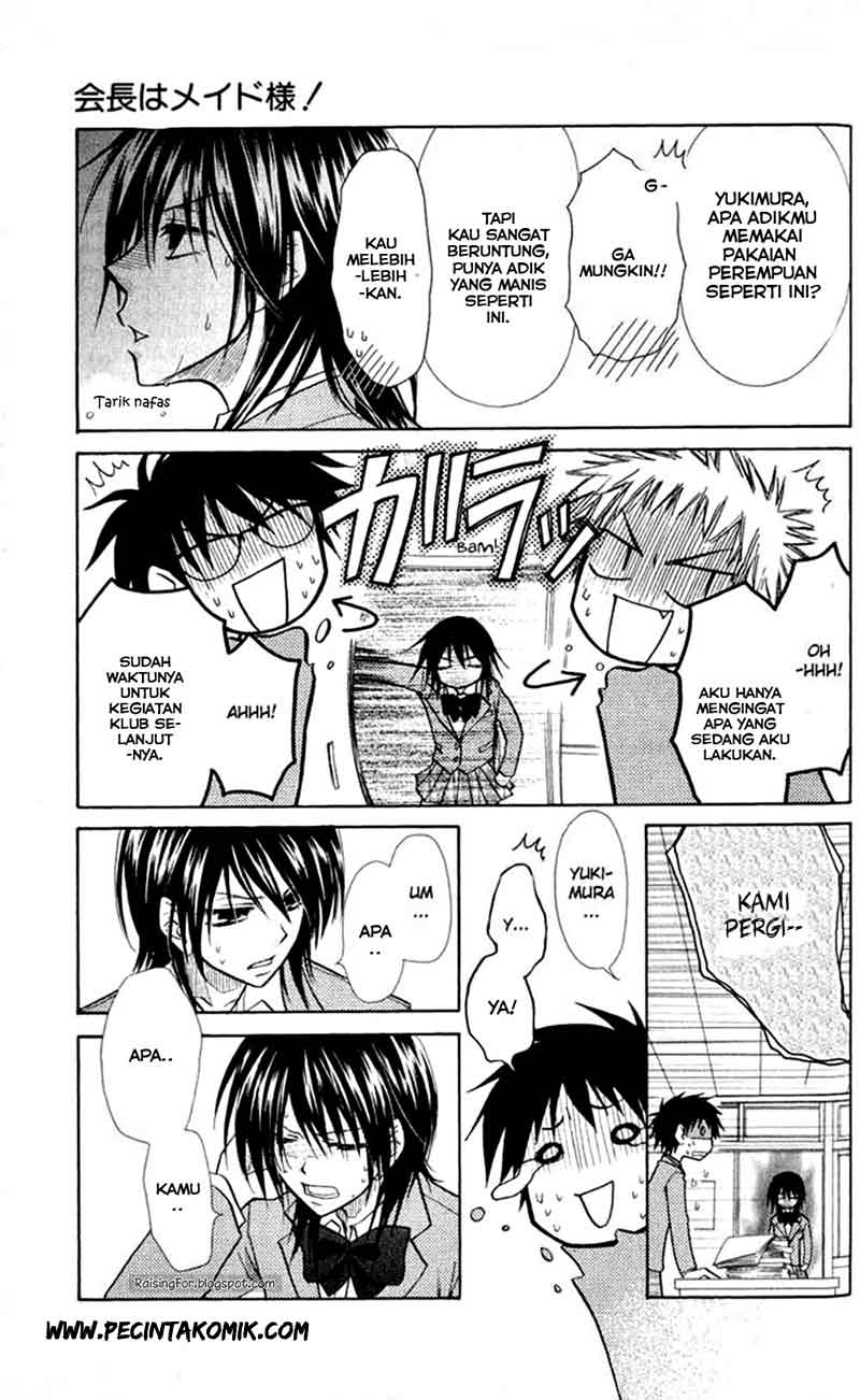 Kaichou wa Maid-sama! Chapter 12 Gambar 16