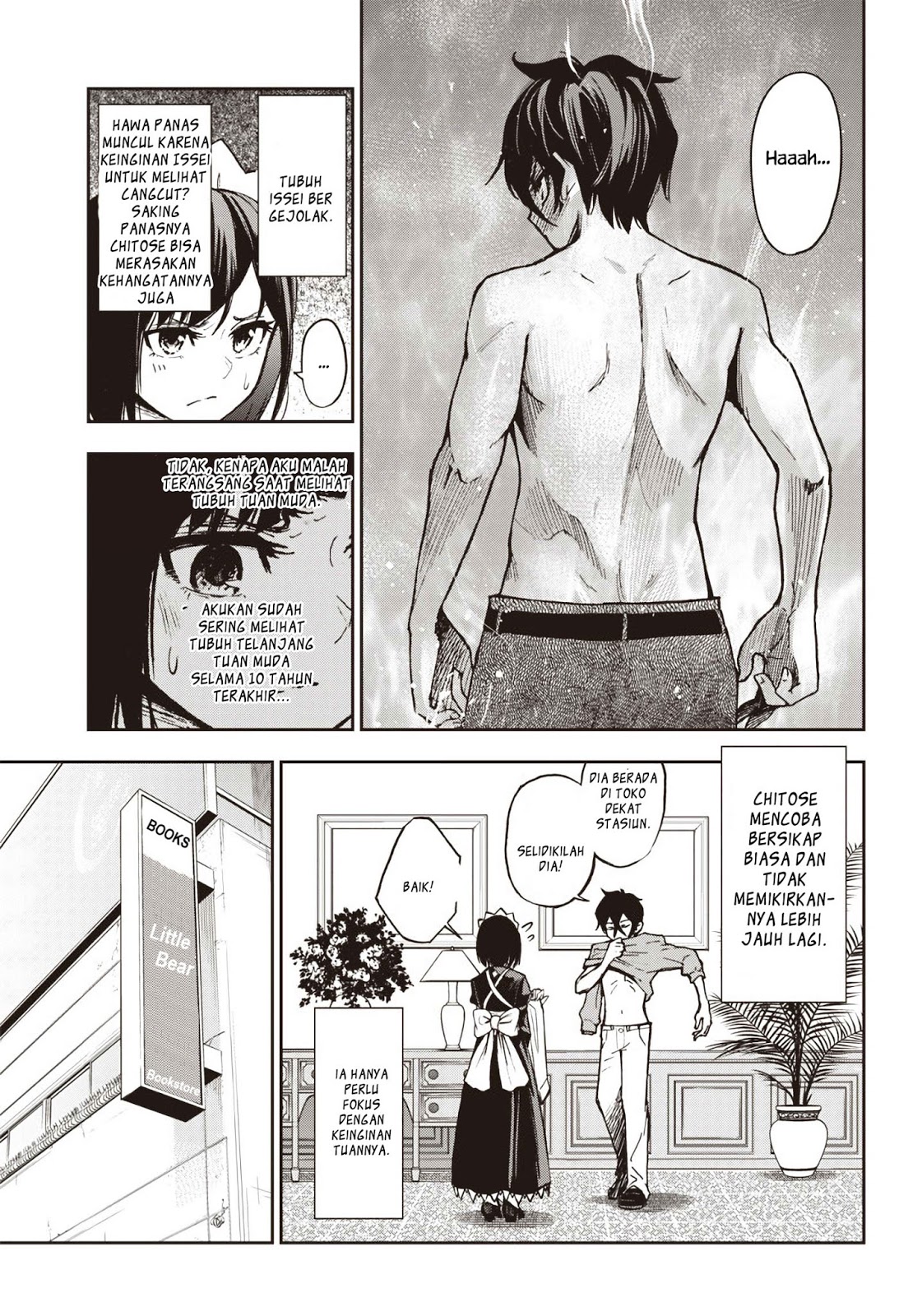 Iya na Kao Sarenagara Opantsu Misete moraitai: Yo wa Pantsu ga Mitai zo Chapter 05 Gambar 9