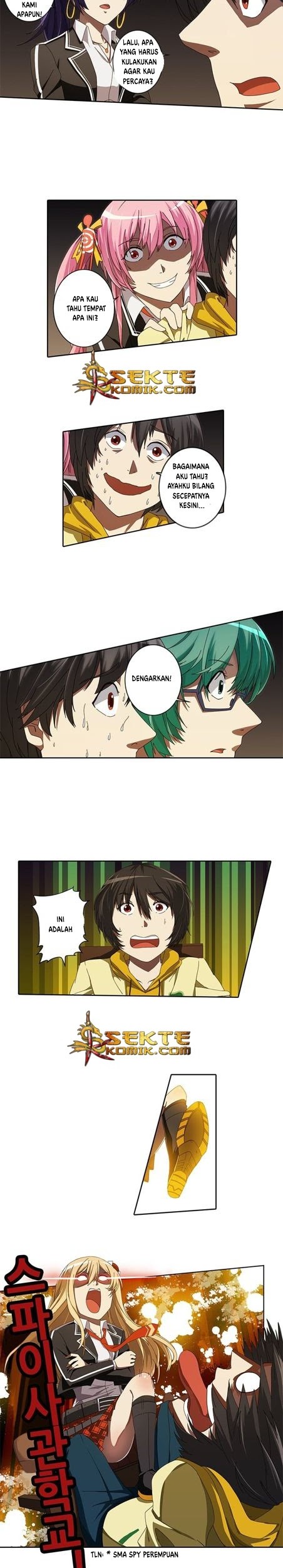 High School of SPY Chapter 02 Gambar 4