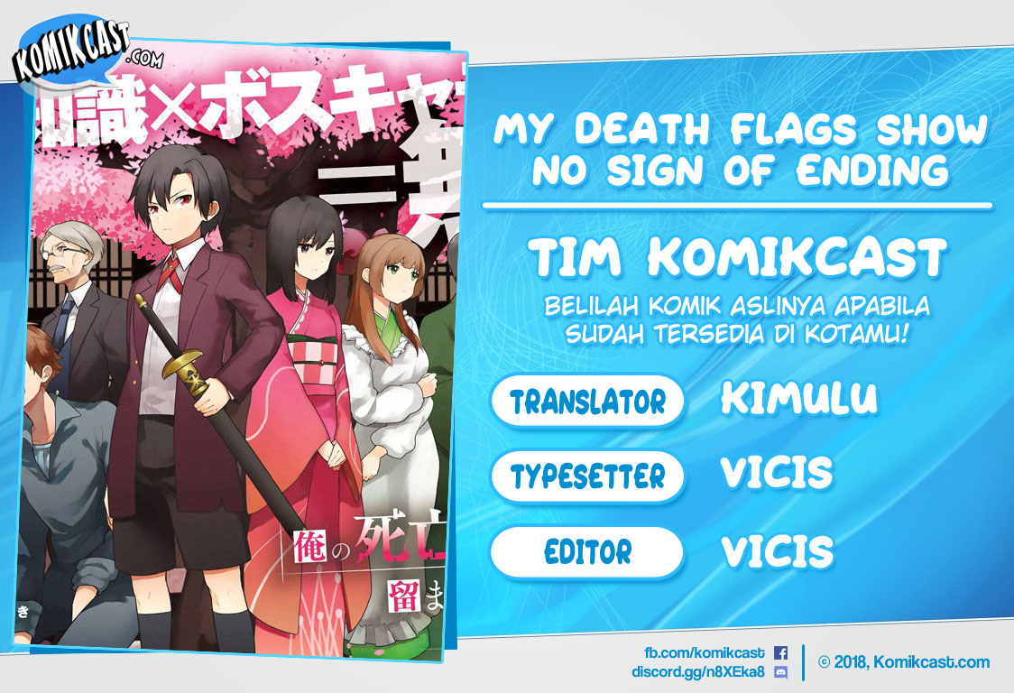 Baca Komik My Death Flags Show No Sign of Ending Chapter 01 Gambar 1