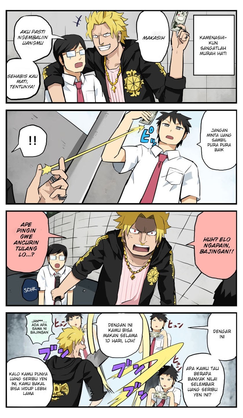 Hinmin Choujin Kanenashi-kun Chapter 01 Gambar 11