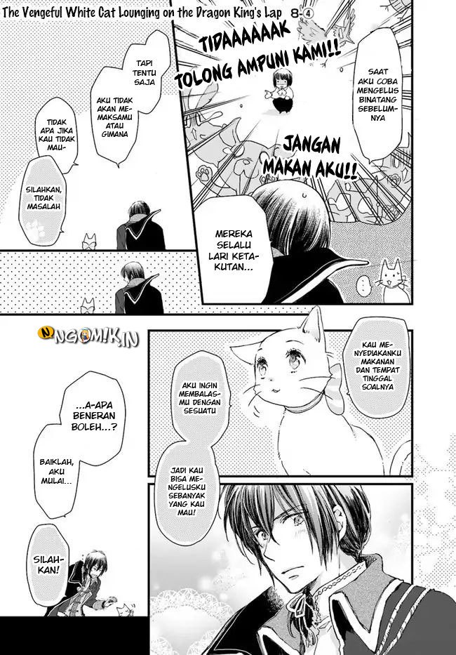 The Vengeful White Cat Lounging on the Dragon King’s Lap Chapter 08 Gambar 23