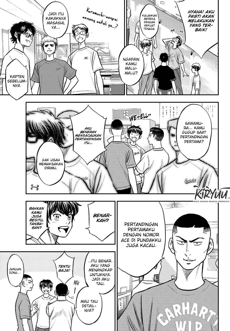 Diamond no Ace Act 2 Chapter 221 Gambar 4