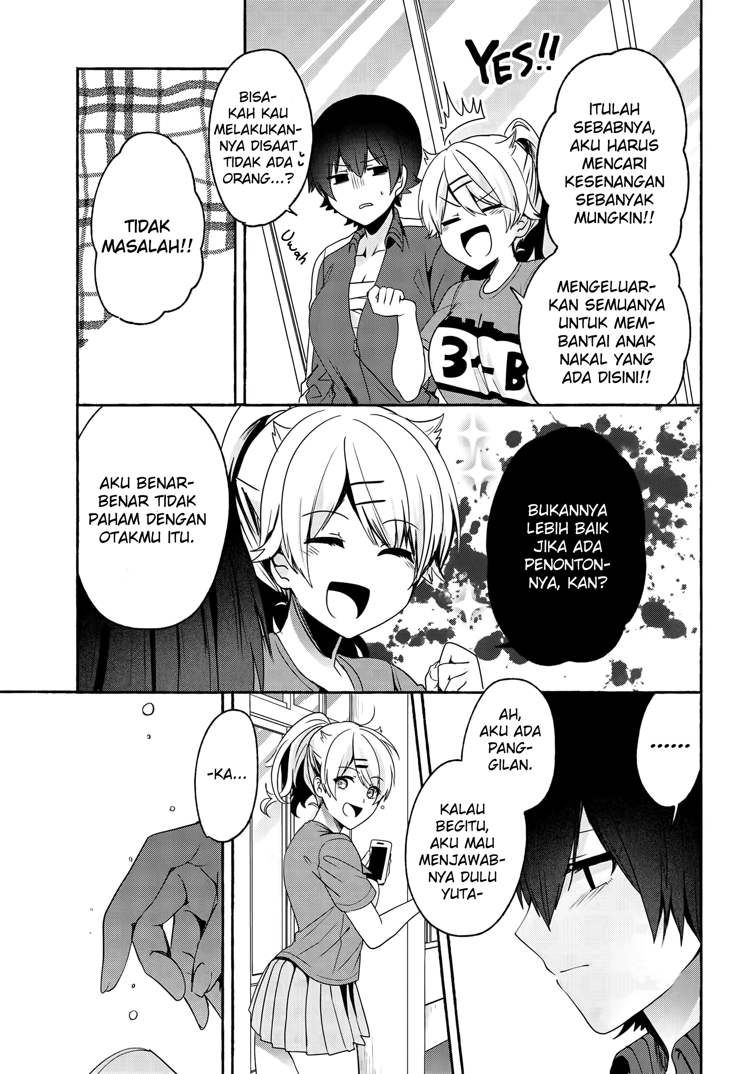 Pashiri na Boku to Koisuru Banchou-san Chapter 52 Gambar 10