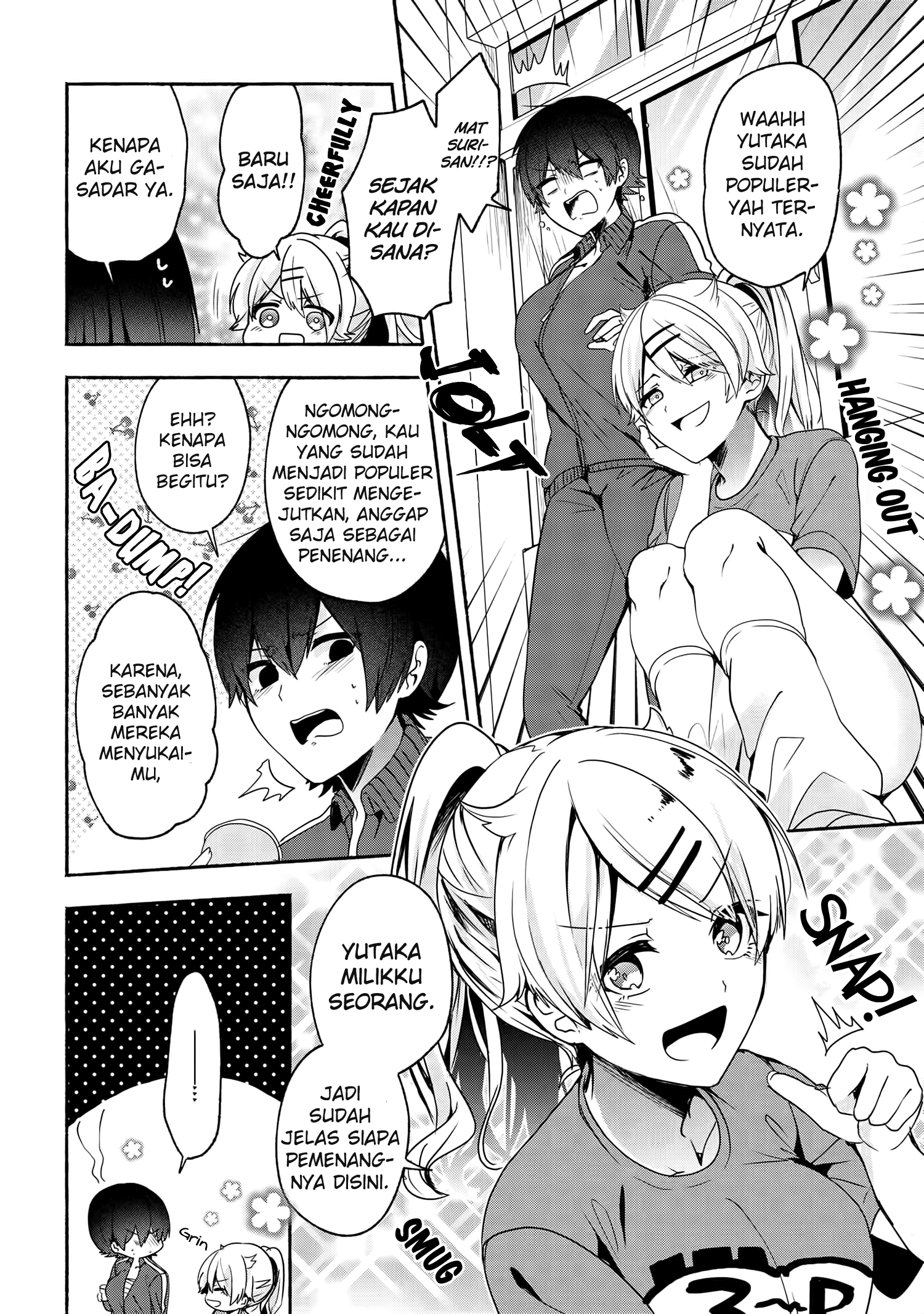 Pashiri na Boku to Koisuru Banchou-san Chapter 52 Gambar 3
