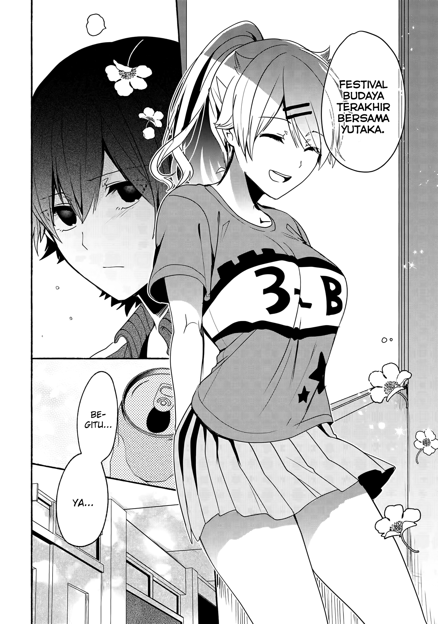 Pashiri na Boku to Koisuru Banchou-san Chapter 52 Gambar 9