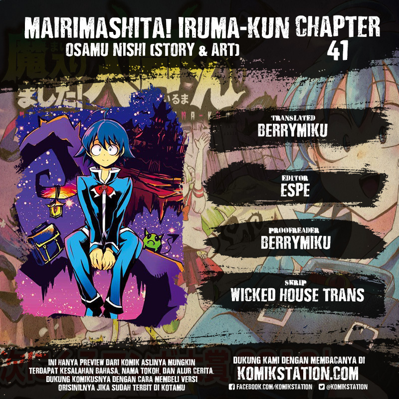 Baca Komik Mairimashita! Iruma-kun Chapter 41 Gambar 1