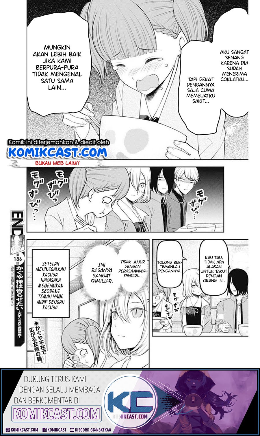 Kaguya-sama wa Kokurasetai – Tensai-tachi no Renai Zunousen Chapter 196 Gambar 19