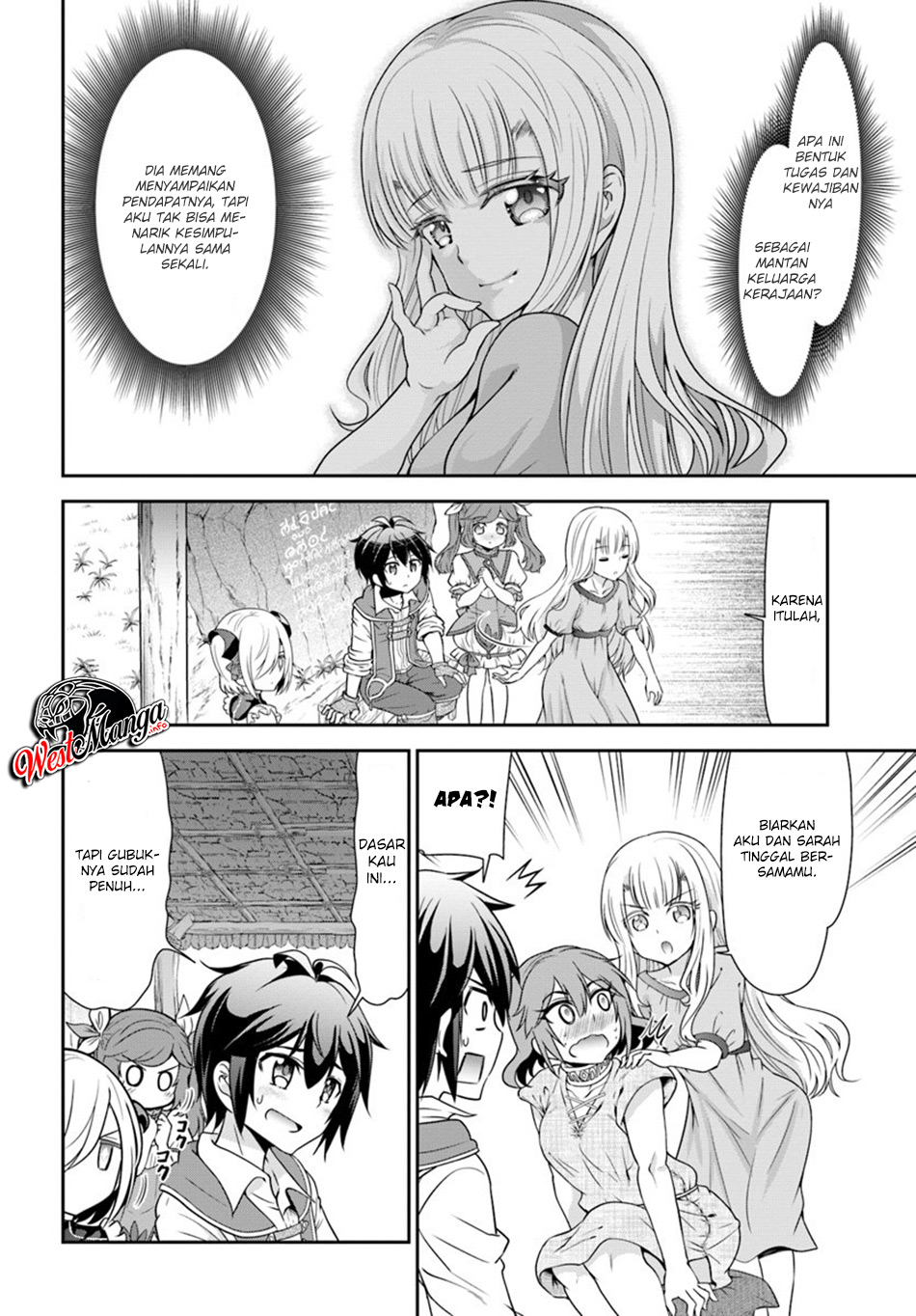 Tenohira Kaitaku Mura de Isekai Kenkokuki: Fueteku Yome-tachi to Nonbiri Mujintou Life (fix) Chapter 17 Gambar 12