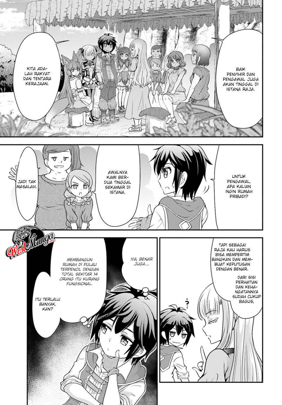 Tenohira Kaitaku Mura de Isekai Kenkokuki: Fueteku Yome-tachi to Nonbiri Mujintou Life (fix) Chapter 17 Gambar 15