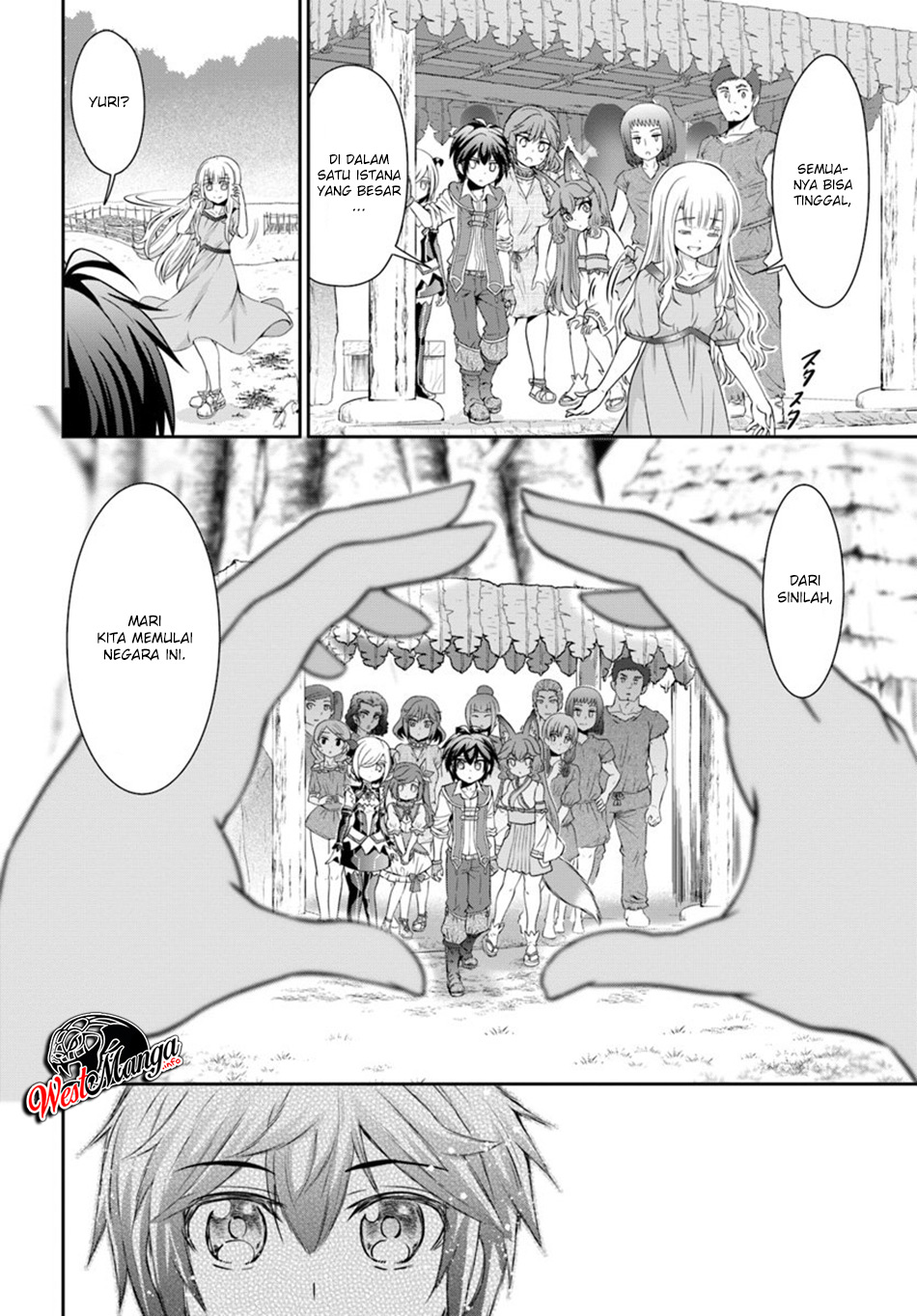 Tenohira Kaitaku Mura de Isekai Kenkokuki: Fueteku Yome-tachi to Nonbiri Mujintou Life (fix) Chapter 17 Gambar 16