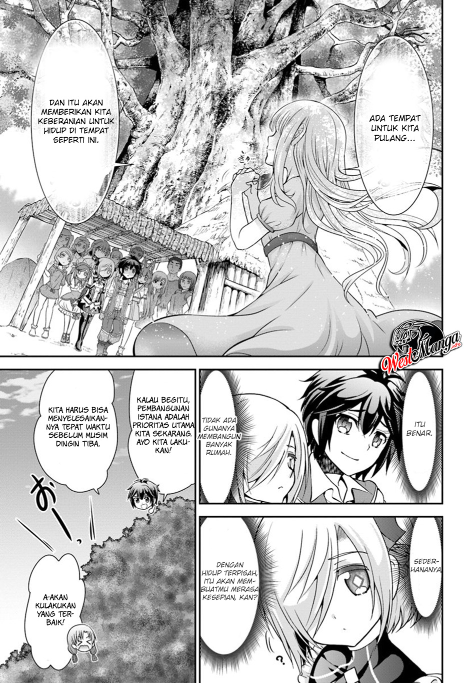 Tenohira Kaitaku Mura de Isekai Kenkokuki: Fueteku Yome-tachi to Nonbiri Mujintou Life (fix) Chapter 17 Gambar 17