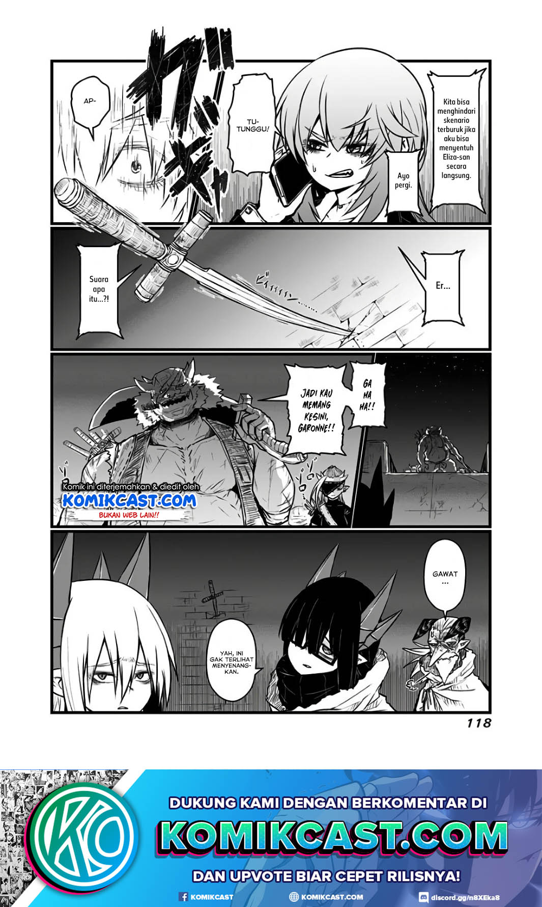 Musuko ga Kawaikute Shikataganai Mazoku no Hahaoya Chapter 89 Gambar 8