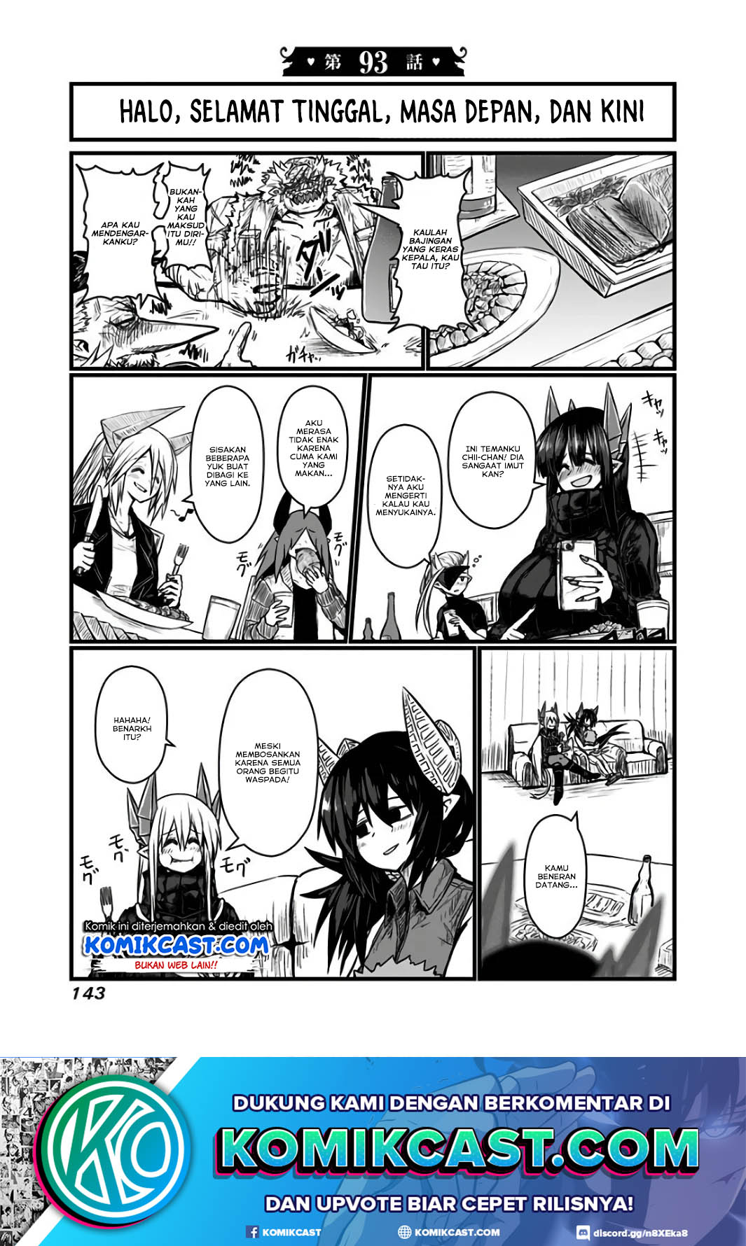 Baca Manga Musuko ga Kawaikute Shikataganai Mazoku no Hahaoya Chapter 93 Gambar 2