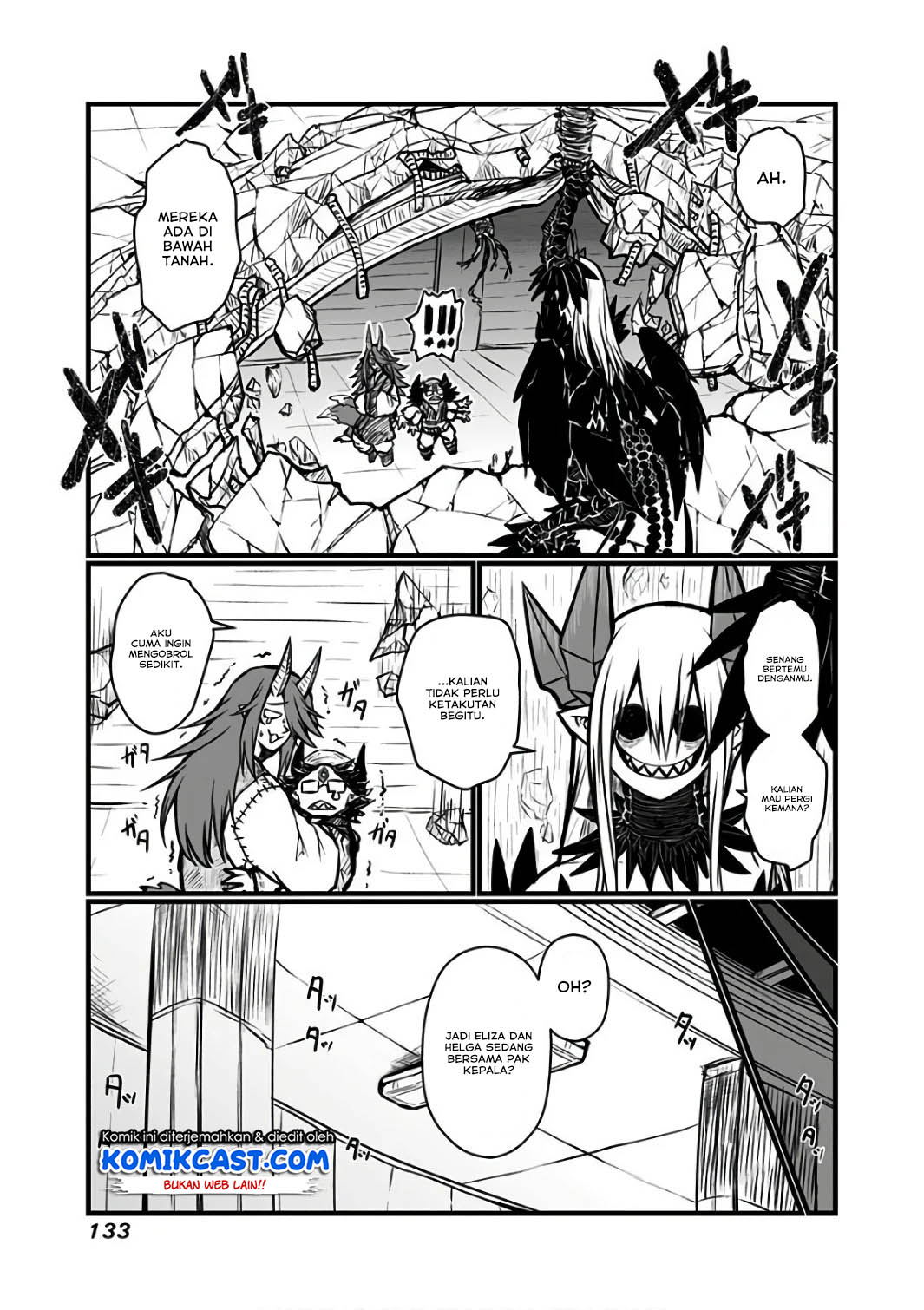 Musuko ga Kawaikute Shikataganai Mazoku no Hahaoya Chapter 91 Gambar 8